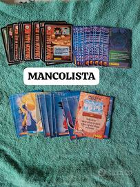 dragonball varie serie carte mancolista