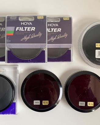 Filtri fotografici Hoya varie misure