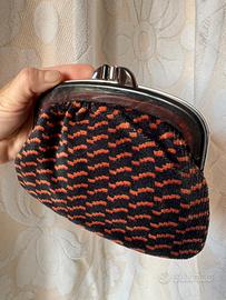 Borsetta / borsellino vintage velluto bachelite