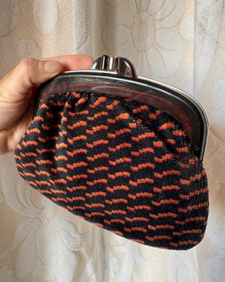 Borsetta / borsellino vintage velluto bachelite