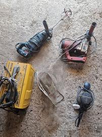 LOTTO ATTREZZI ELETTRICI DA LAVORO – SALDATRICE, D