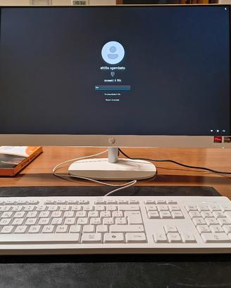 PC compatto all in One hp desktop 27