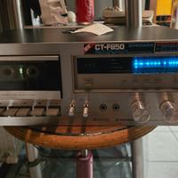 pioneer ct f650 registratore a cassette.