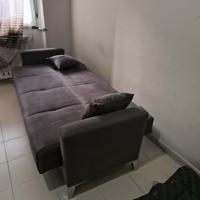 Divano letto 3 posti con contenitore