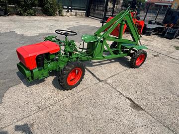 T45 TRATTORINO GOLDONI 4×4 CON GRU IDRAULICO