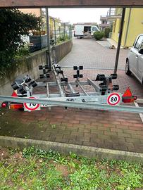 Carrello per barca fino a 6 metri