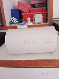 Raccordo tubo tubo diam.50 ip67