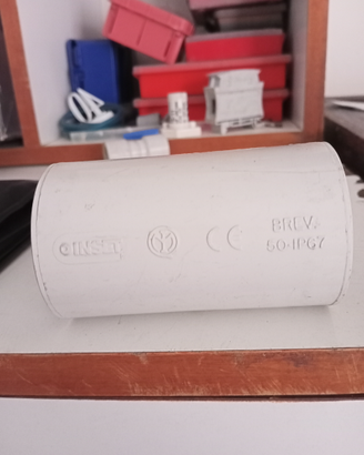 Raccordo tubo tubo diam.50 ip67