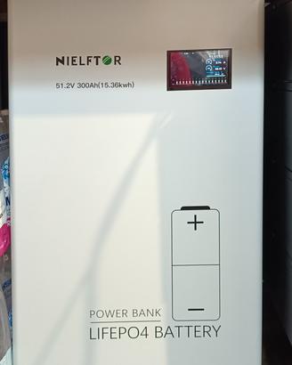 Batteria LiFePo 16s per fotovoltaico 15kWh