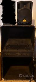 Impianto audio behringher attivo  2500watt