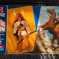 Rarissimo Puzzle Big Jim anni 70 Nr 0852