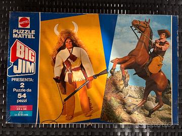 Rarissimo Puzzle Big Jim anni 70 Nr 0852