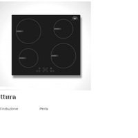 Piano cottura ad induzione da incasso.
