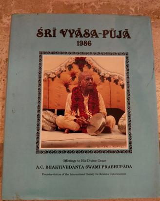 Sri Vyasa Puja 1986