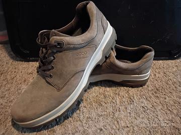 Scarpe basse impermeabili Ecco Hydromax pelle marr