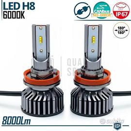 Kit Luci LED H8 CANbus Luce Bianca POTENTE6000K