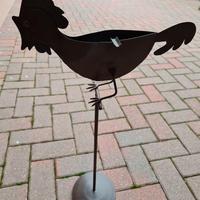 posacenere ferro battuto