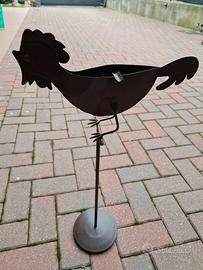 posacenere ferro battuto