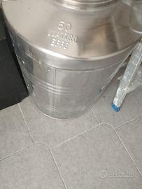 Damigiana acciaio 25litri