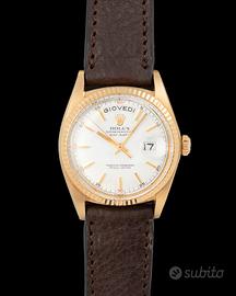 Rolex Day-Date 36 Very Rare Red Quarter Dial