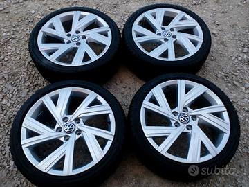 CERCHI E GOMME TERMICHE 18 VW COD:954