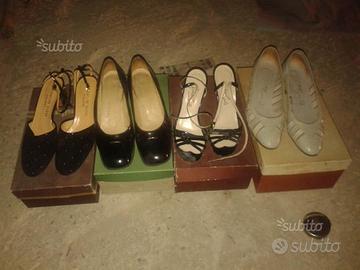 Scarpe e sandali bassi o tacco alto vintage