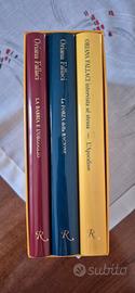 Cofanetto "La Trilogia di Oriana Fallaci", Rizzoli