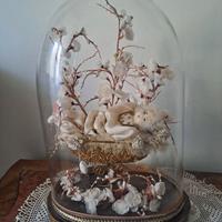 Maria Bambina in teca