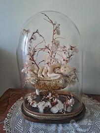 Maria Bambina in teca