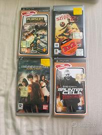 Lotto 4 giochi PSP originali