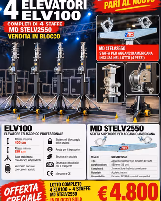 4 ELEVATORI MD ELV100