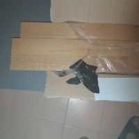 parquet verniciato in rovere. 