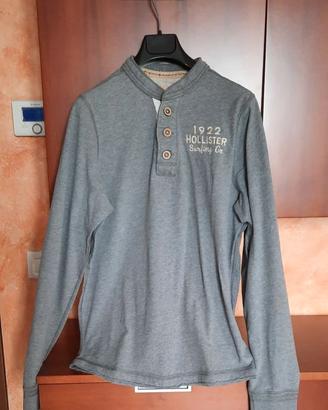 Maglia uomo grigia Hollister