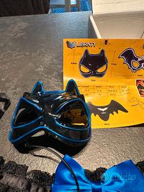 Maschera LED per Gatto con Gorgiera in Pizzo Nuova