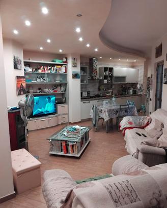 Appartamento di 100 mq più accessori e terreno.