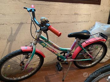 Bicicletta bimba e bici bimbo senza pedali