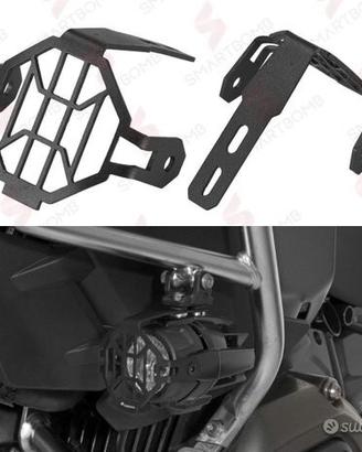Griglie di protezione faretti fari moto led motoci