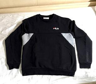 Felpa Fila nera e grigia