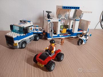 set lego stazione mobile della polizia 60139