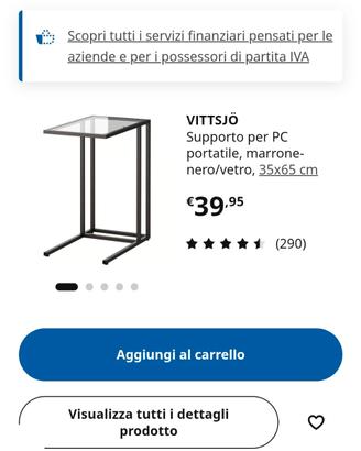 tavolino divano IKEA 