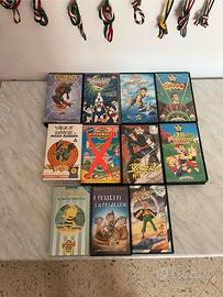 Collezione di VHS di cartoni animati anni 90 -2000