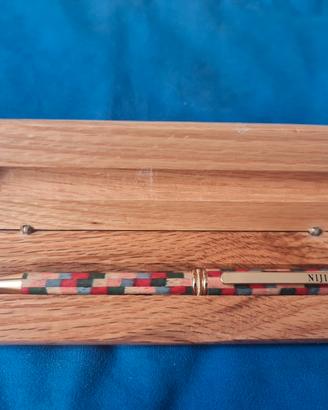 Penna Niji con custodia artigianale in legno