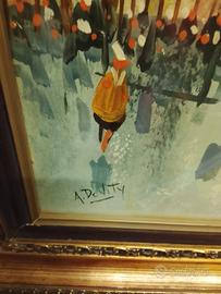 Quadro a olio Antonio de vitis