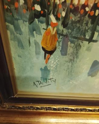 Quadro a olio Antonio de vitis