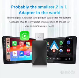Adattatore USB CARPLAY E ANDROID AUTO