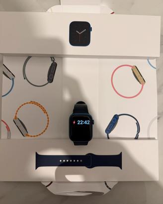 Iwatch 7 blu 45mm GPS