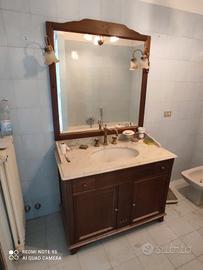 Mobile bagno in legno