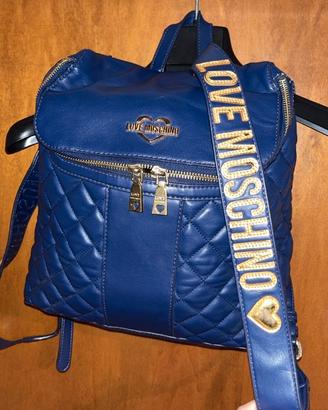 Love Moschino Borsa Zaino donna Colore blu