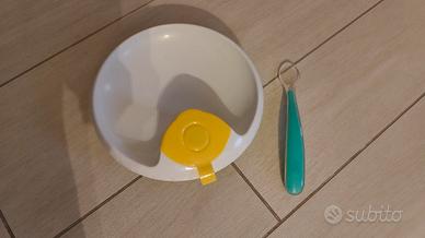 Piatto e cucchiaino svezzamento 