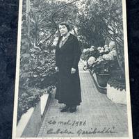 Clelia Garibaldi - cartolina autografata